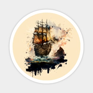 Pirate Ship - the goonies Magnet